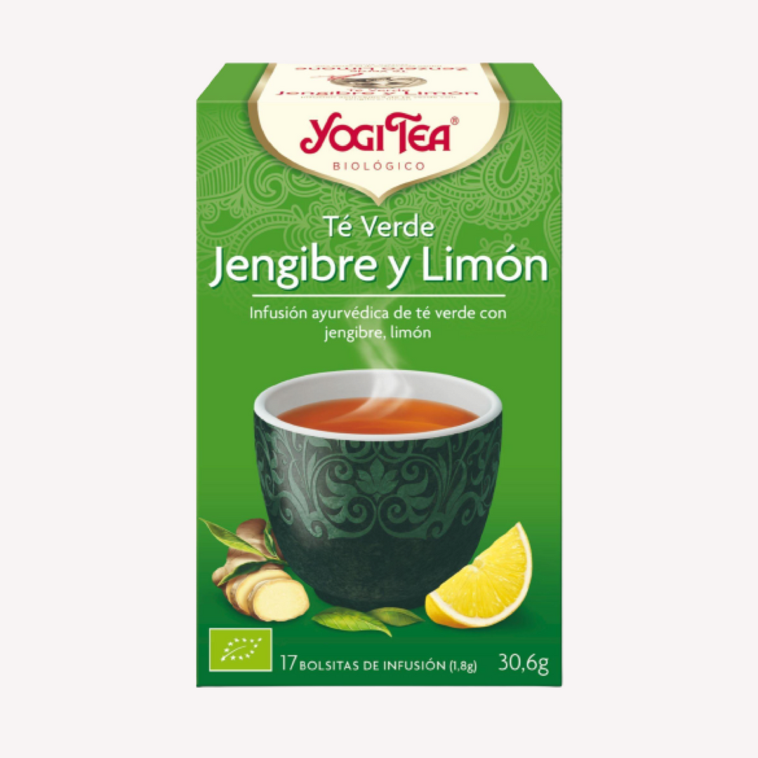 Yogi Tea Jengibre y Limón (Té Verde)