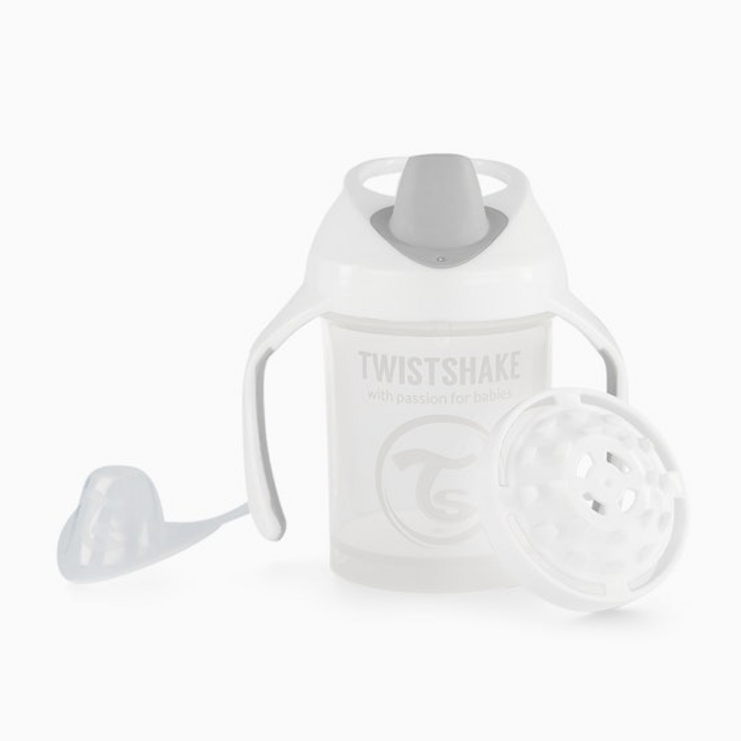 Taza 230ml +4M Blanca Twistshake