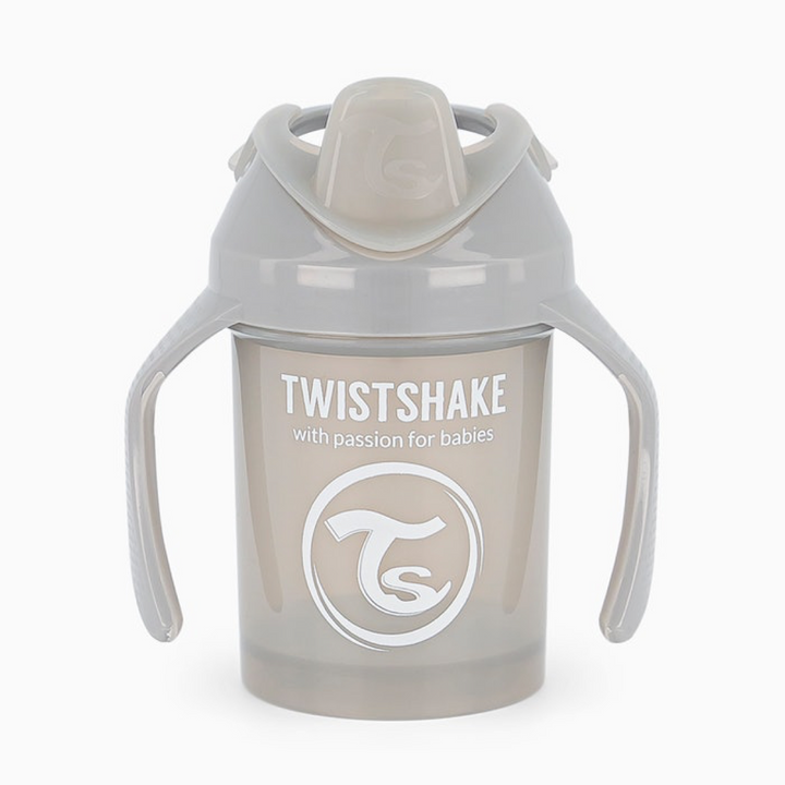 Taza 230ml +4M Gris Twistshake