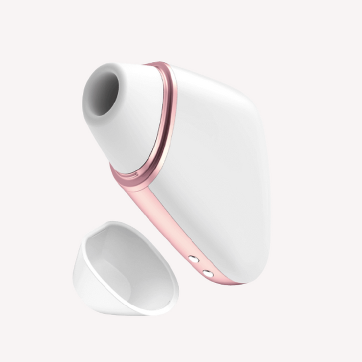 Love Triangle Blanco Estimulador Clitoris Satisfyer + App Gratis