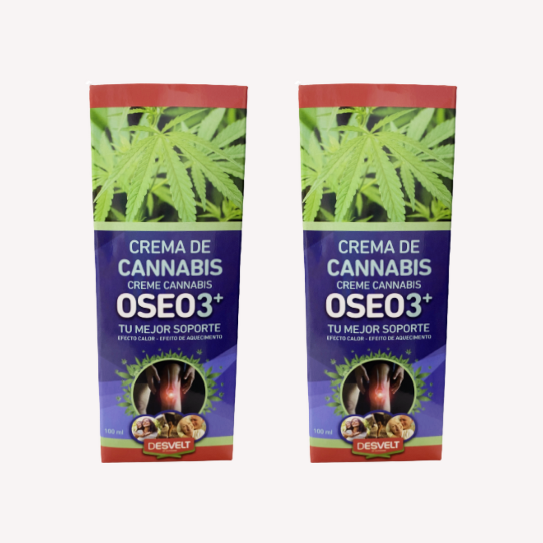 Pack 2 Unidades Crema Cannabis Oseo3+ 200ml