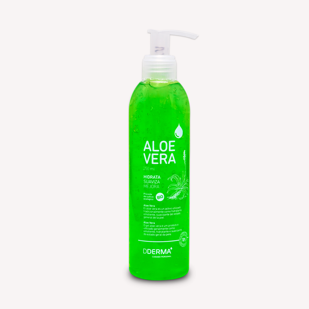 Gel Aloe Vera Verde Botella  250ml Dderma