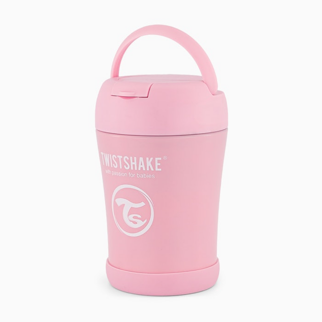 Fiambrera Termo Rosa Pastel 350ml Twistshake