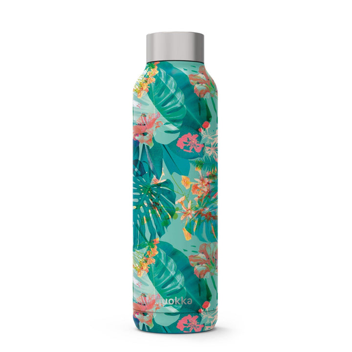 QUOKKA BOTELLA INOXIDABLE SOLID TROPICAL 630 ML - Farmashopping