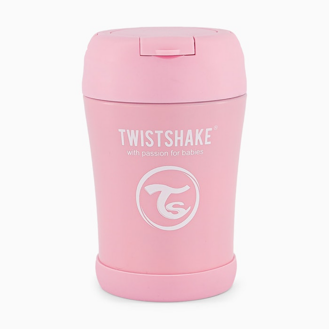 Fiambrera Termo Rosa Pastel 350ml Twistshake