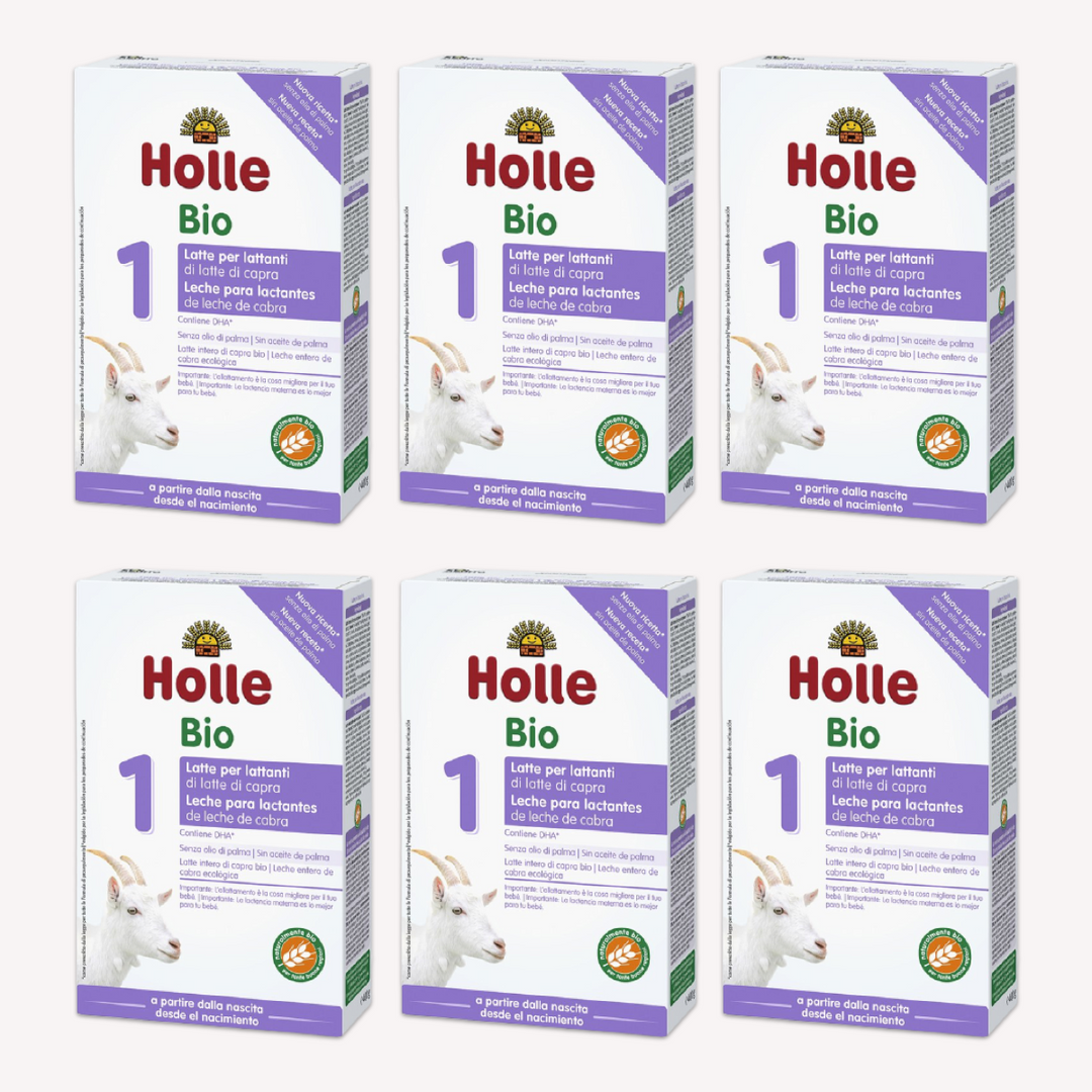 Pack 6 Unidades Leche De Cabra Para Lactantes 1 Holle