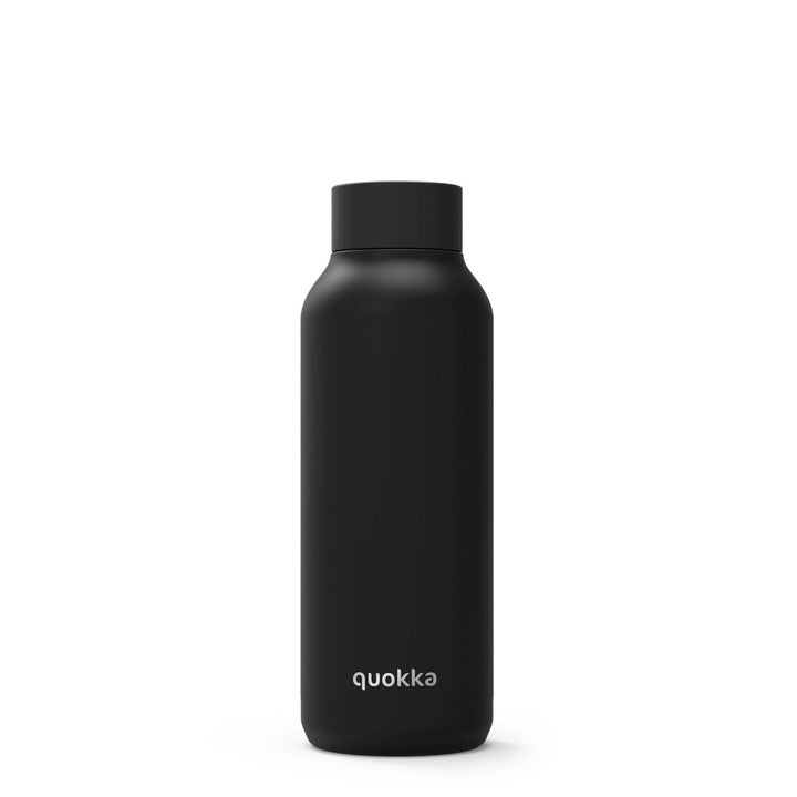 QUOKKA BOTELLA ACERO INOXIDABLE BLACK 510 ML - Farmashopping