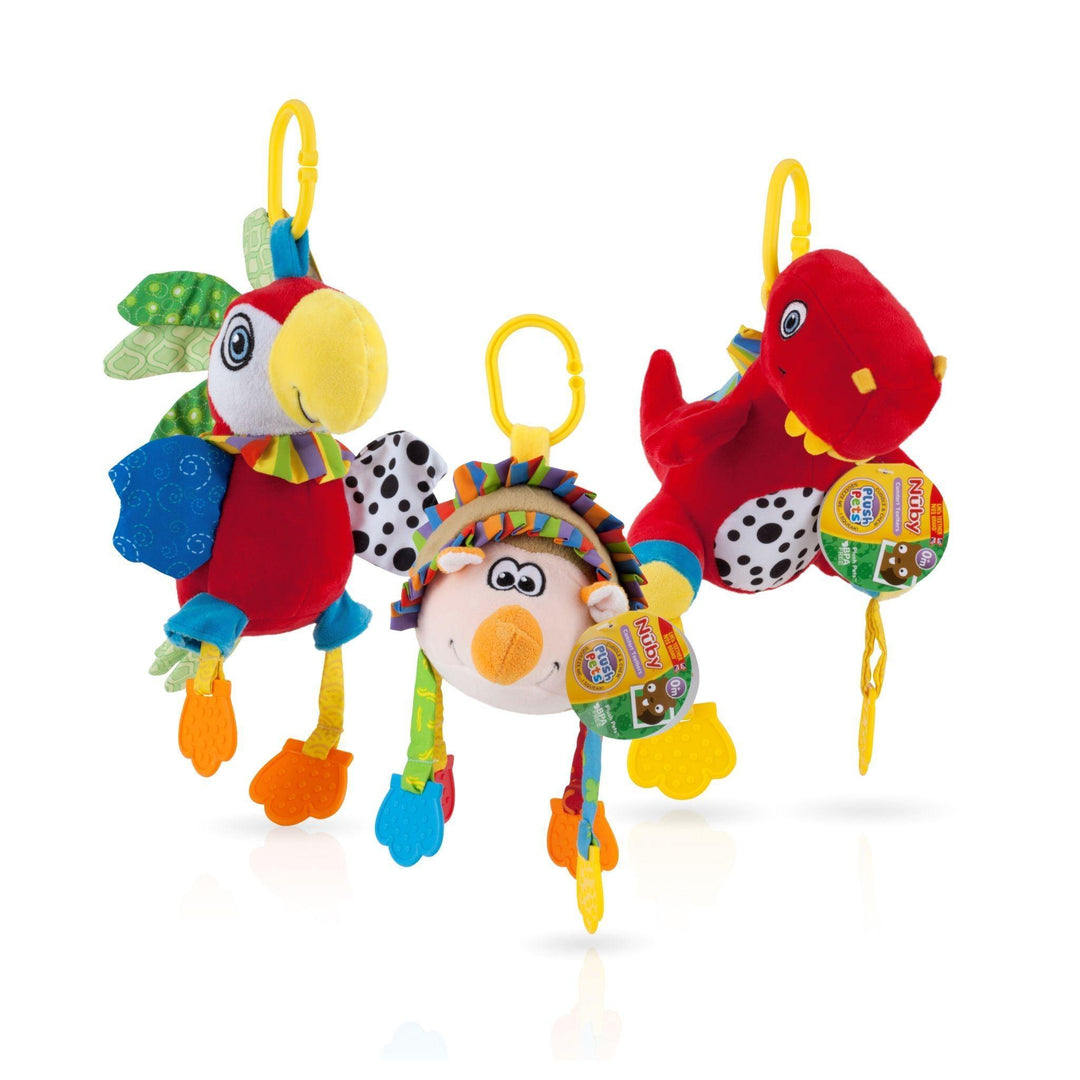 COLGANTE MASCOTAS DIVERTIDAS (SILLA PASEO) NUBY - Farmashopping