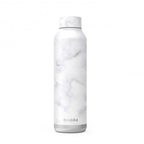 QUOKKA BOTELLA ACERO INOXIDABLE SOLID MARBLE 630 ML - Farmashopping